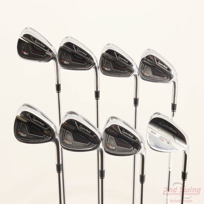 TaylorMade RSi 1 Iron Set 4-PW AW TM Reax Superfast 90 Steel Steel Regular Right Handed +1/2"