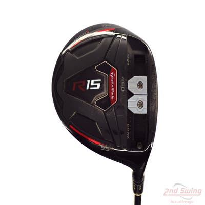 TaylorMade R15 Black Driver 9.5° Graphite Design Tour AD YSQ 65 Graphite Stiff Right Handed 46.25in