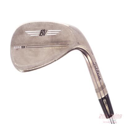 Titleist Vokey SM9 Brushed Steel Wedge Sand SW 54° 14 Deg Bounce F Grind Titleist Vokey BV Steel Wedge Flex Right Handed 35.5in