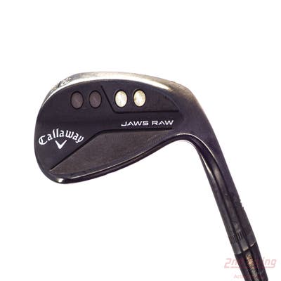 Callaway Jaws Raw Black Plasma Wedge Lob LW 58° 12 Deg Bounce X Grind Dynamic Gold Spinner TI Steel Wedge Flex Right Handed 35.0in