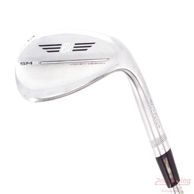 Titleist Vokey SM9 Tour Chrome Wedge Lob LW 60° 4 Deg Bounce L Grind Titleist Vokey BV Steel Wedge Flex Right Handed 35.25in