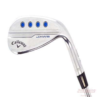 Callaway Jaws MD5 Platinum Chrome Wedge Sand SW 56° 10 Deg Bounce S Grind Dynamic Gold Tour Issue S200 Steel Stiff Right Handed 35.5in