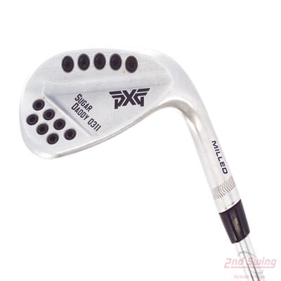 PXG 0311 Sugar Daddy Milled Chrome Wedge Sand SW 56° 10 Deg Bounce Nippon NS Pro Modus 3 125 Wdg Steel Wedge Flex Right Handed 35.25in