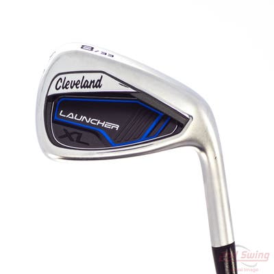 Cleveland Launcher XL Single Iron 8 Iron 33° UST Mamiya Helium Nanocore 60 Graphite Regular Right Handed 37.0in