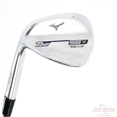 Mizuno T22 Satin Chrome Wedge Sand SW 56° 10 Deg Bounce D Grind Dynamic Gold Tour Issue S400 Steel Stiff Left Handed 35.5in
