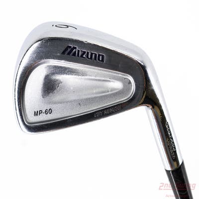 Mizuno MP 60 Single Iron 6 Iron True Temper Dynamic Gold R300 Steel Regular Right Handed 36.75in