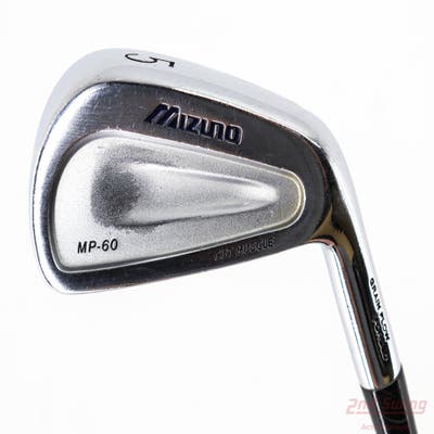 Mizuno MP 60 Single Iron 5 Iron True Temper Dynamic Gold R300 Steel Regular Right Handed 37.5in