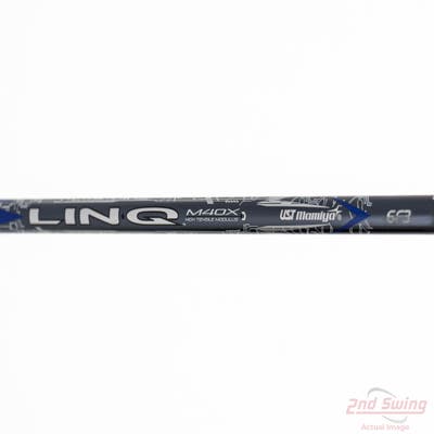 Used W/ Cobra RH Adapter UST Mamiya LIN-Q M40X Blue 60g Fairway Shaft Regular 41.5in