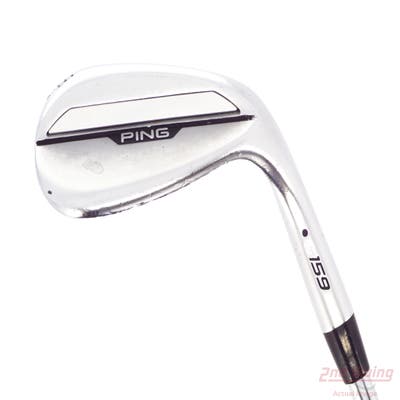 Ping s159 Chrome Wedge Lob LW 58° 10 Deg Bounce S Grind Nippon NS Pro 950GH Steel Stiff Right Handed Black Dot 35.0in