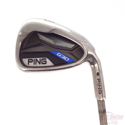 Ping G30 Single Iron 8 Iron Aerotech SteelFiber i70 Graphite Senior Right Handed Black Dot 38.0in