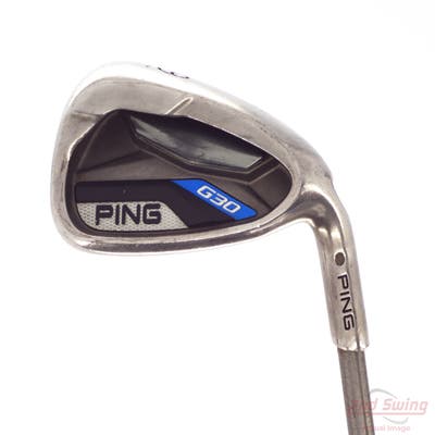 Ping G30 Single Iron 9 Iron Aerotech SteelFiber i70cw Graphite Stiff Right Handed Black Dot 37.5in