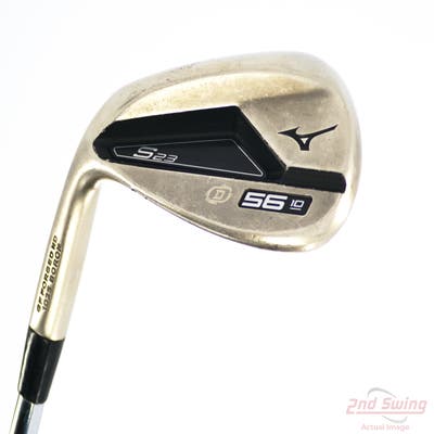 Mizuno S23 Copper Cobalt Wedge Sand SW 56° 10 Deg Bounce D Grind FST KBS Hi-Rev 2.0 Steel Wedge Flex Left Handed 36.0in