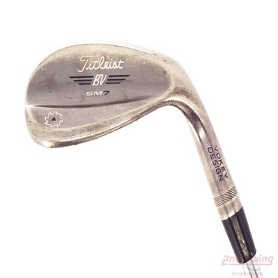 Titleist Vokey SM7 Brushed Steel Wedge Lob LW 58° 14 Deg Bounce K Grind SM7 BV Steel Wedge Flex Right Handed 35.25in
