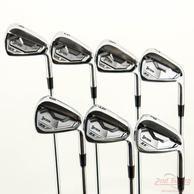 Mint Srixon ZX5 MK II Iron Set 4-PW FST KBS Tour 120 Steel Stiff Right Handed +1/2"
