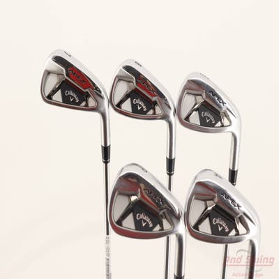 Callaway Apex DCB 21 Iron Set 8-PW AW True Temper Elevate ETS 95 Steel Regular Right Handed +1/2"
