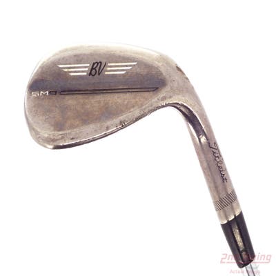 Titleist Vokey SM9 Brushed Steel Wedge Lob LW 58° 10 Deg Bounce S Grind Titleist Vokey BV Steel Wedge Flex Right Handed 35.0in