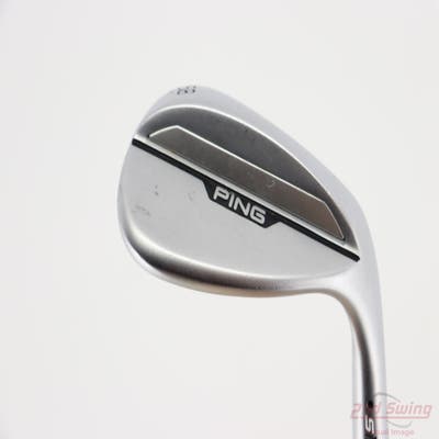 Ping s159 Chrome Wedge Lob LW 58° 8 Deg Bounce H Grind Ping Z-Z115 Steel Wedge Flex Right Handed Black Dot 35.5in