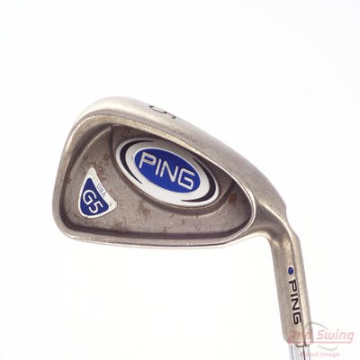 Ping G5 Single Iron 5 Iron Stock Steel Shaft Steel Stiff Right Handed Blue Dot 39.0in