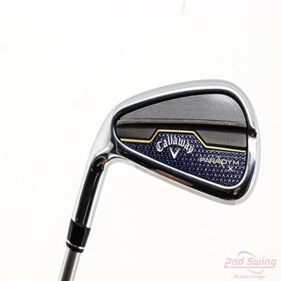 Callaway Paradym X Single Iron 7 Iron Aldila Ascent Blue 50 Graphite Senior Left Handed 37.0in