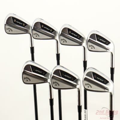 Callaway Apex Pro 24 Iron Set 5-PW AW Mitsubishi MMT 95 Graphite Stiff Right Handed STD