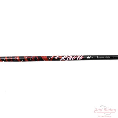Used W/ TaylorMade RH Adapter Mitsubishi Rayon Kai'li Red 60g Driver Shaft Regular 44.0in