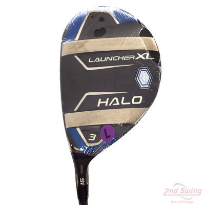 Mint Cleveland Launcher XL Halo Fairway Wood 3 Wood 3W 15° Project X Cypher 55 Graphite Ladies Left Handed 42.0in