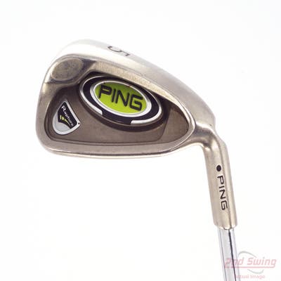 Ping Rapture Single Iron 5 Iron Stock Steel Shaft Steel Stiff Right Handed Black Dot 38.25in