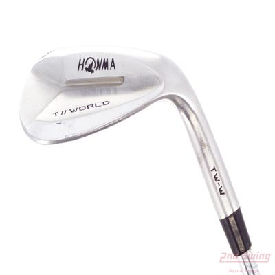 Honma T World i-Sole Wedge Lob LW 58° 8 Deg Bounce Stock Steel Shaft Steel Right Handed 36.5in