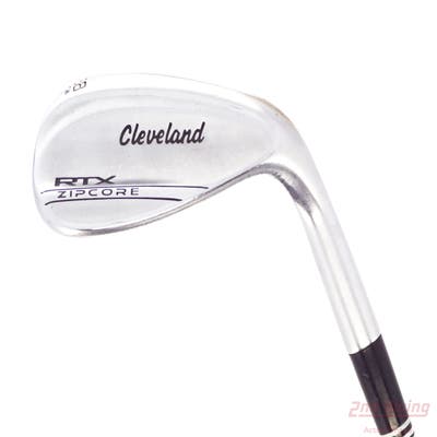 Cleveland RTX ZipCore Tour Satin Wedge Lob LW 58° 6 Deg Bounce Low Aerotech SteelFiber i95 Graphite Regular Right Handed 35.0in