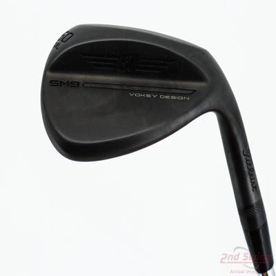 Mint Titleist Vokey SM9 Jet Black Wedge Lob LW 60° 4 Deg Bounce L Grind FST KBS Tour FLT Steel Stiff Right Handed 35.0in