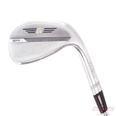 Titleist Vokey SM8 Tour Chrome Wedge Lob LW 58° 10 Deg Bounce S Grind Titleist Vokey BV Steel Wedge Flex Right Handed 35.0in