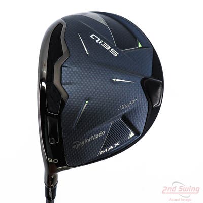 Mint TaylorMade Qi35 MAX Driver 9° Fujikura 2025 Air Speeder 50 Black Graphite Stiff Left Handed 45.75in