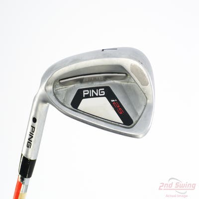 Ping I25 Single Iron 7 Iron Ping CFS Steel Stiff Left Handed Black Dot 37.25in