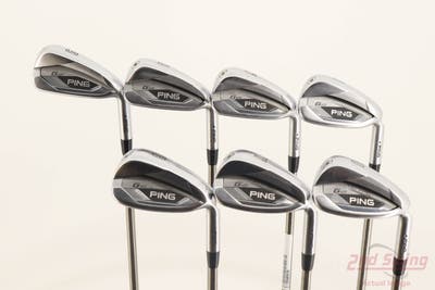 Ping G425 Iron Set 5-PW AW UST Mamiya Recoil 110 F4 Graphite Stiff Right Handed Blue Dot -1/4"