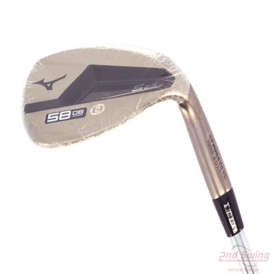 Mint Mizuno S23 Copper Cobalt Wedge Lob LW 58° 8 Deg Bounce C Grind FST KBS Hi-Rev 2.0 Steel Wedge Flex Right Handed 35.5in