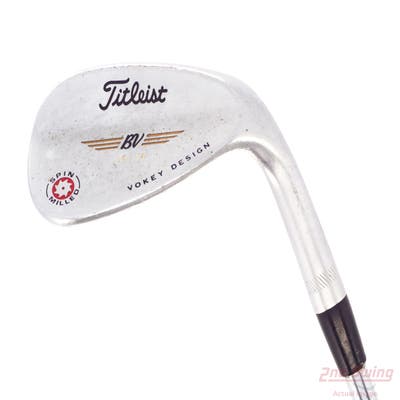 Titleist 2009 Vokey Spin Milled Chrome Wedge Sand SW 56° 14 Deg Bounce Stock Steel Shaft Steel Wedge Flex Right Handed 35.0in