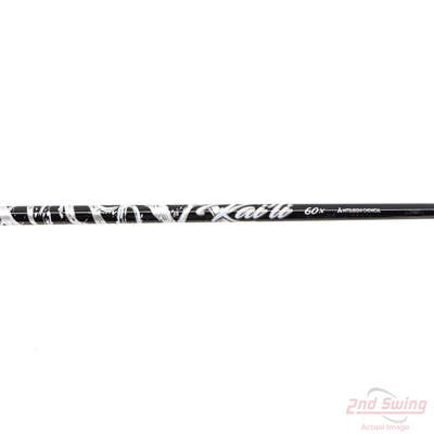 Used W/ TaylorMade RH Adapter Mitsubishi Rayon Kai'li White 60g Driver Shaft X-Stiff 44.5in