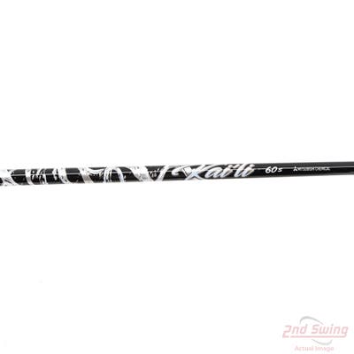 Used W/ TaylorMade RH Adapter Mitsubishi Rayon Kai'li White 60g Driver Shaft Stiff 44.0in