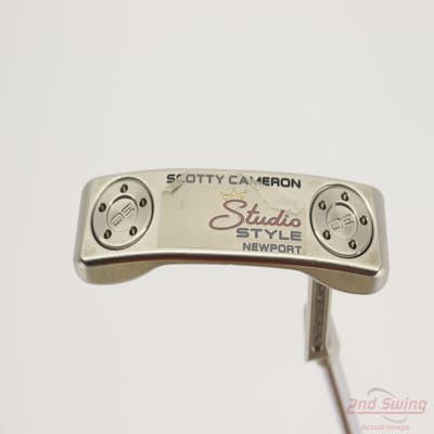 Mint Titleist Scotty Cameron 2025 Studio Style Newport Putter Steel Right Handed 34.0in