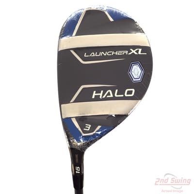 Mint Cleveland Launcher XL Halo Fairway Wood 3 Wood 3W 15° Project X Cypher 55 Graphite Ladies Left Handed 42.25in