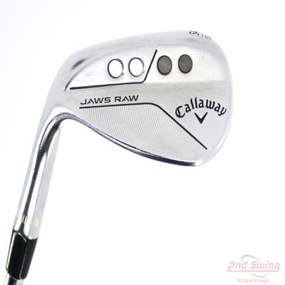 Callaway Jaws Raw Chrome Wedge Sand SW 54° 10 Deg Bounce S Grind Dynamic Gold Spinner TI 115 Steel Wedge Flex Left Handed 35.5in