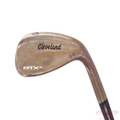 Cleveland RTX 4 Tour Raw Wedge Lob LW 58° 9 Deg Bounce Mid Nippon NS Pro Modus 3 Tour 120 Steel Stiff Right Handed 35.25in