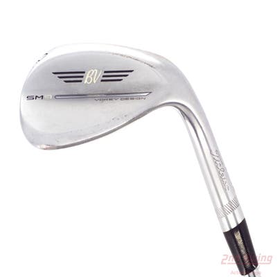 Titleist Vokey SM9 Tour Chrome Wedge Lob LW 60° 12 Deg Bounce D Grind Titleist Vokey BV Steel Wedge Flex Right Handed 35.5in