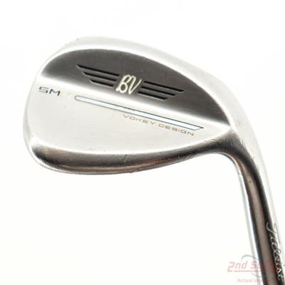Titleist Vokey SM9 Tour Chrome Wedge Lob LW 60° 12 Deg Bounce D Grind Stock Steel Shaft Steel Wedge Flex Right Handed 35.5in