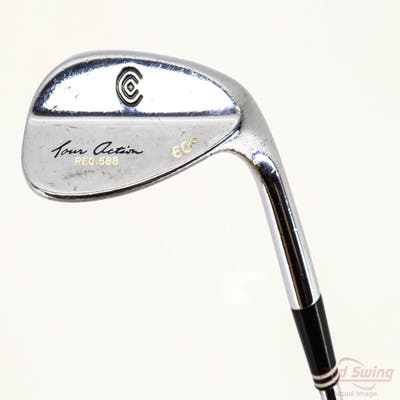 Cleveland 588 Tour Satin Chrome Wedge Lob LW 60° Stock Steel Shaft Steel Wedge Flex Right Handed 35.0in