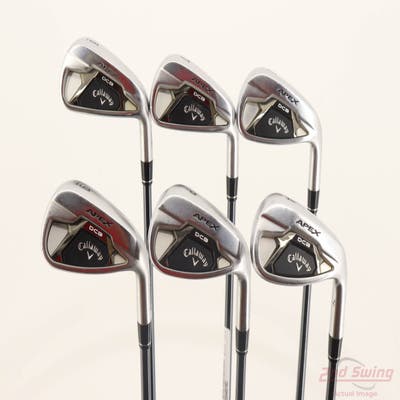 Callaway Apex DCB 21 Iron Set 6-PW AW UST Mamiya Recoil 65 Dart Graphite Regular Right Handed STD