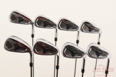 TaylorMade Qi Max Iron Set 4-PW AW Nippon NS Pro Modus 3 Tour 120 Steel Stiff Right Handed STD