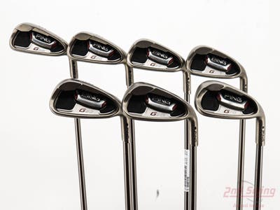 Ping G20 Iron Set 5-PW GW Ping TFC 169I Graphite Regular Right Handed Black Dot STD