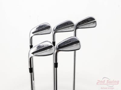 Titleist 2023 T100/T150 Combo Iron Set 5-9 Iron FST KBS Tour C-Taper Limited Steel X-Stiff Left Handed STD