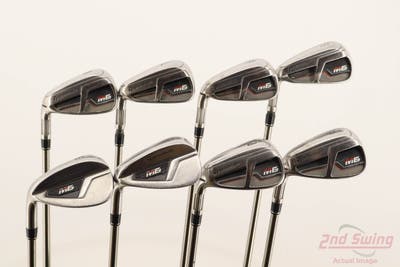 TaylorMade M6 Iron Set 5-PW AW SW UST Mamiya Recoil ES 460 Graphite Regular Left Handed STD